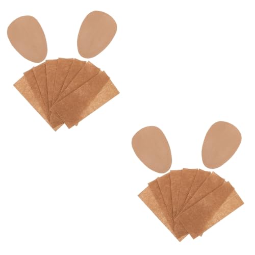 iplusmile 2組犬耳立ち耳 シール ペット用耳サポートステッカー 耳が可愛く