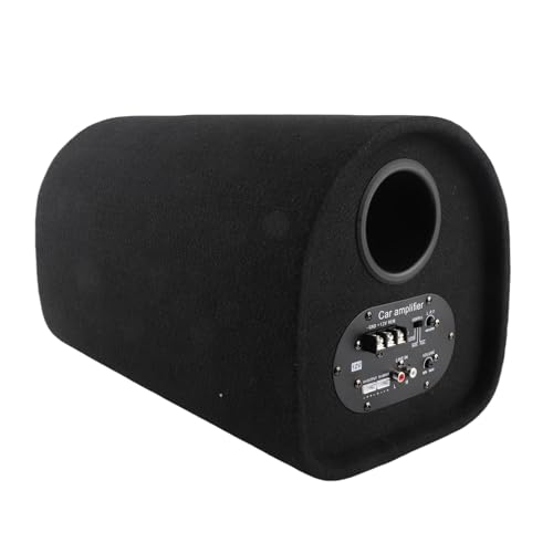 ZASCHMOY 12V Car Subwoofer Bass Speakers Audio Amplifier for Car Audio Modification High Power Attractive Design Easy to Install