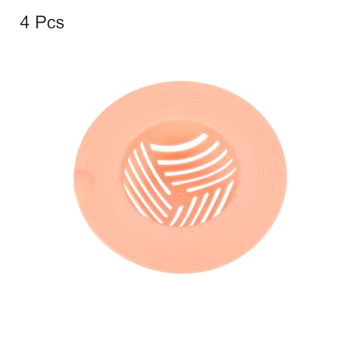 Coladores para Fregadero de Silicona, 4 Piezas, Rosado miniatura 3