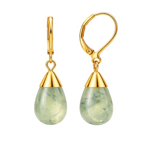 Gempires Prehnite Small Drop Dangle...