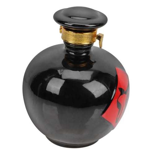 Mikikit Tarro de para Vino Sellado con Cierre Seguro Almacenamiento Portátil Botella para Licor y Decoración Vintage Hogar