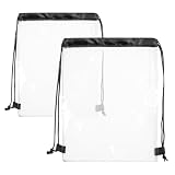 Bolsa transparente con cordón, ideal para playa y ocio