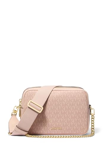 Image of Michael Kors Bryant Medium Double Zip Chain Camera Crossbody Bag