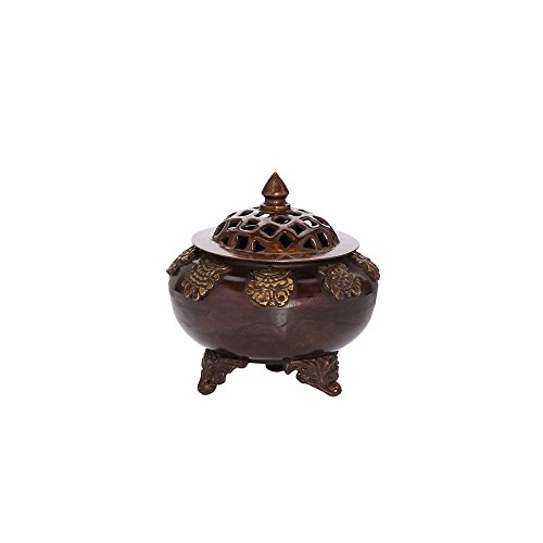 SET NKlaus 2x 8 lucky symbols incense burner handwork incense burner esoteric 40428