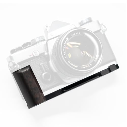 新品 OLYMPUS OM1、2、3用ハンドグリップ （黒檀/アルミニウム) 新品 OLYMPUS PEN-F用 ハンドグリップ （黒檀/アルミニウム
