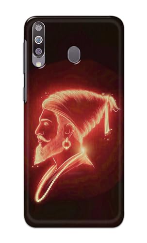 Image of PRINTFIDAA Plastic Printed Hard Back Cover Case For Samsung Galaxy M30 Back Cover (Chatrapati Shivaji Maharaj) -112, Multi