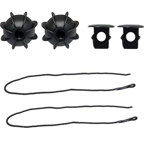 2 unidades de cinta de sujeción para maletero de coche, color negro, para todos los modelos de coche, correas de sujeción universales con 50 cm de longitud, repuesto para cubierta de maletero con