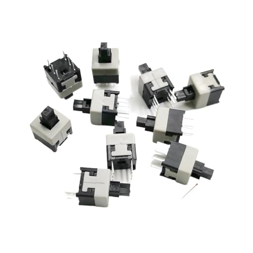 Bouton-poussoir sans verrouillage 8.5mm pour réparer vos appareils domestiques, x50