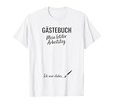 Gästebuch Abschied Job