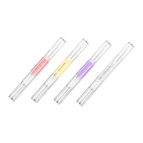 DEARMAMY 4 Piezas Aceite Nutricional De Fingerbi Clavo Fortalecedor Manicura Cuidado Pluma De Aceite De Reparación De Uñas Lápiz De Nutrición De Uñas Aceite Mineral