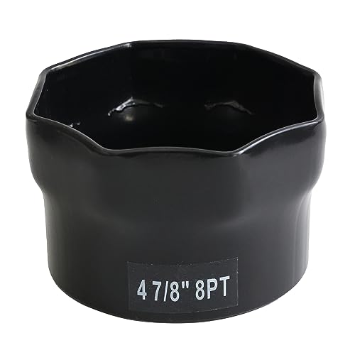 Image of 4-7 /8 Inch, 8-Point Truck Axle Wheel Bearing Socket, for Axle Nut Socket Set (4-7 /8 Inch 8 Point)