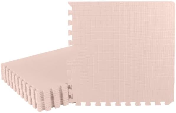 Stalwart - Azulejos de espuma de 48 pies cuadrados, alfombra de juego suave y no tóxica para bebés, sala de juegos de niños o suelo de gimnasio en