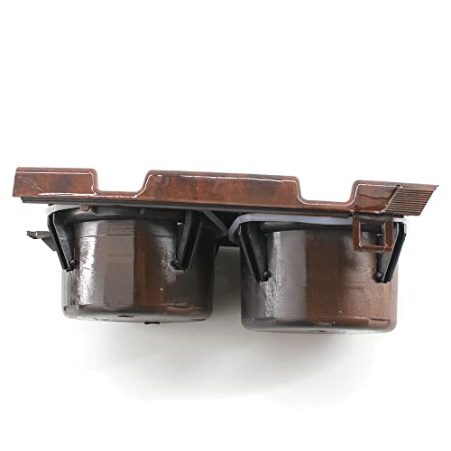 Portavasos doble consola central para BMW E46 miniatura 5