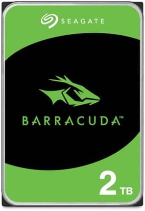 Seagate BarraCuda 2TB, Disco Duro Interno, HDD, 3.5 Pulgadas, SAT...