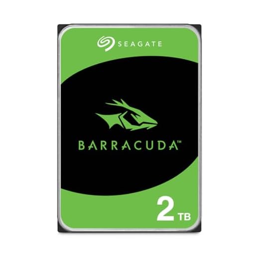 Seagate Barracuda 2TB interne Festplatte HDD, 3.5 Zoll, 7200 U/Min, 256 MB Cache, SATA 6GB/s, silber, Data Rescue ServiceModellnr.: ST2000DMZ08