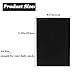 Amonk Blackout Stickers for Electronics 4 Packs LED Light Dimming Stickers Readable Shades Light Blackout Filters Dimming Sheets for Light Alarm Clock Monitor(8.27 x 11.69in)