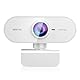DDKJ Webcam mit Mikrofon,1080P Full HD Kamera PC Laptop,USB Web Cam Plug&Play,Externe Streaming Camera,Mini Facecam Videokonferenz Face Cam für Computer MacBook Microsoft Teams Gaming Meeting Live