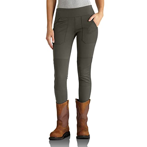 Carhartt Force Fitted Midweight Utility Legging Oyster Gray