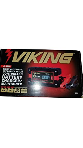 4 amp fully automatic microprocessor controlled battery charger/maintainer
