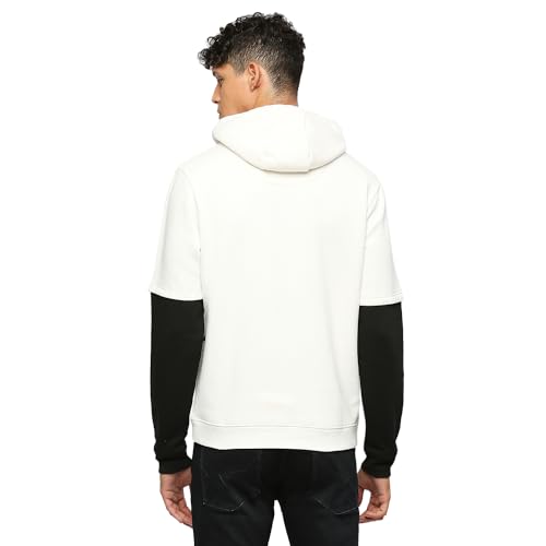 Image of Pepe Jeans Men Cotton Blend Hooded Neck Sweatshirt