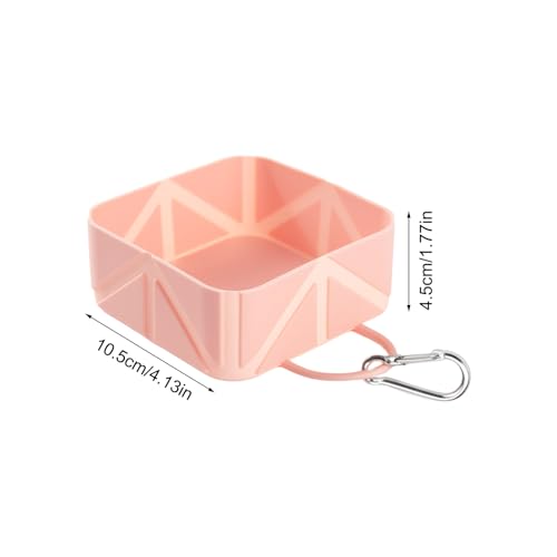 Hundeschale - Collabsible Haustiernahrung Container | 500 ml FALTING Puppy Waterer | Hundewasserversorgungsanleitungspender für Kätzchen Car RV Travel Wanderwanderung Strandboot Outdoor Aktiv