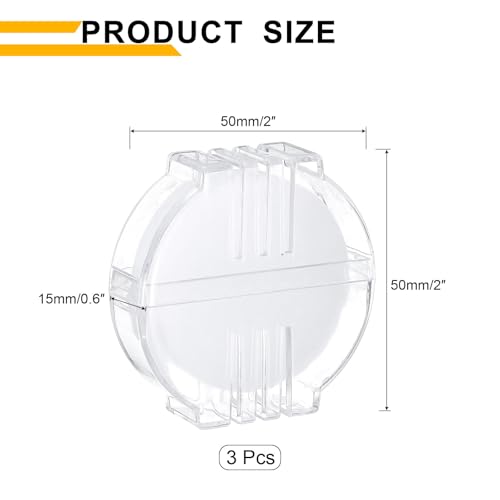 Cera para hilos de costura uxcell, acondicionador de hilo de cera de abejas para costura y bordado, para fortalecer hilos, blanco, 3 piezas miniatura 2