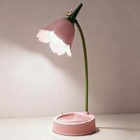 magical JD LED Desk Lamp Cordless Table Light Adjustable Gooseneck Dimmable Touch Rechargeable Battery Eye-Caring Night Light for Kids,Mini Cute Lamp for College Dorm Bedroom Reading