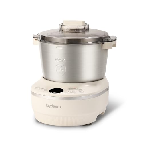 Joydeem Electric Dough Maker with Ferment Function, 5.3Qt Dough Mixer Machine, Perfect for Bread...