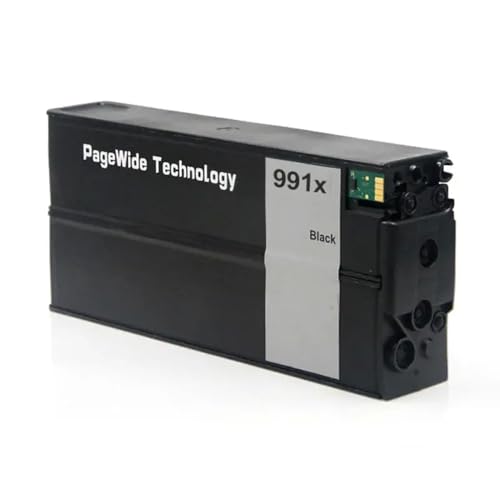 Cartouche d'encre 991X noire Idéal pour les rapports de bureau PageWide 750dn