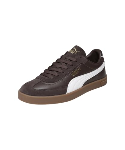 Image of PUMA | Club II Era Sneakers | Chocolate Brown-White | 9UK