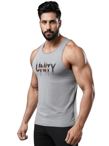 Image of 3Colors Men's Active Sleeveless Polyester Tank Top- Cool and Comfortable Workout wear, Dry fit Gym Vests - Unity
