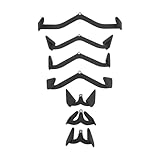7 unidades Pulldown – Barra de dominadas para fitness, asas de flexión, ejercicios de fuerza de espalda para entrenamiento en casa, gimnasio, cada capacidad de carga 300 kg