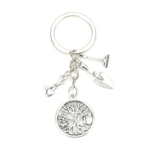 Portachiavi da giardiniere alla moda, regalo per donna, regalo confortante per compleanni, regali per amici o come ringraziamento per educatori e insegnanti