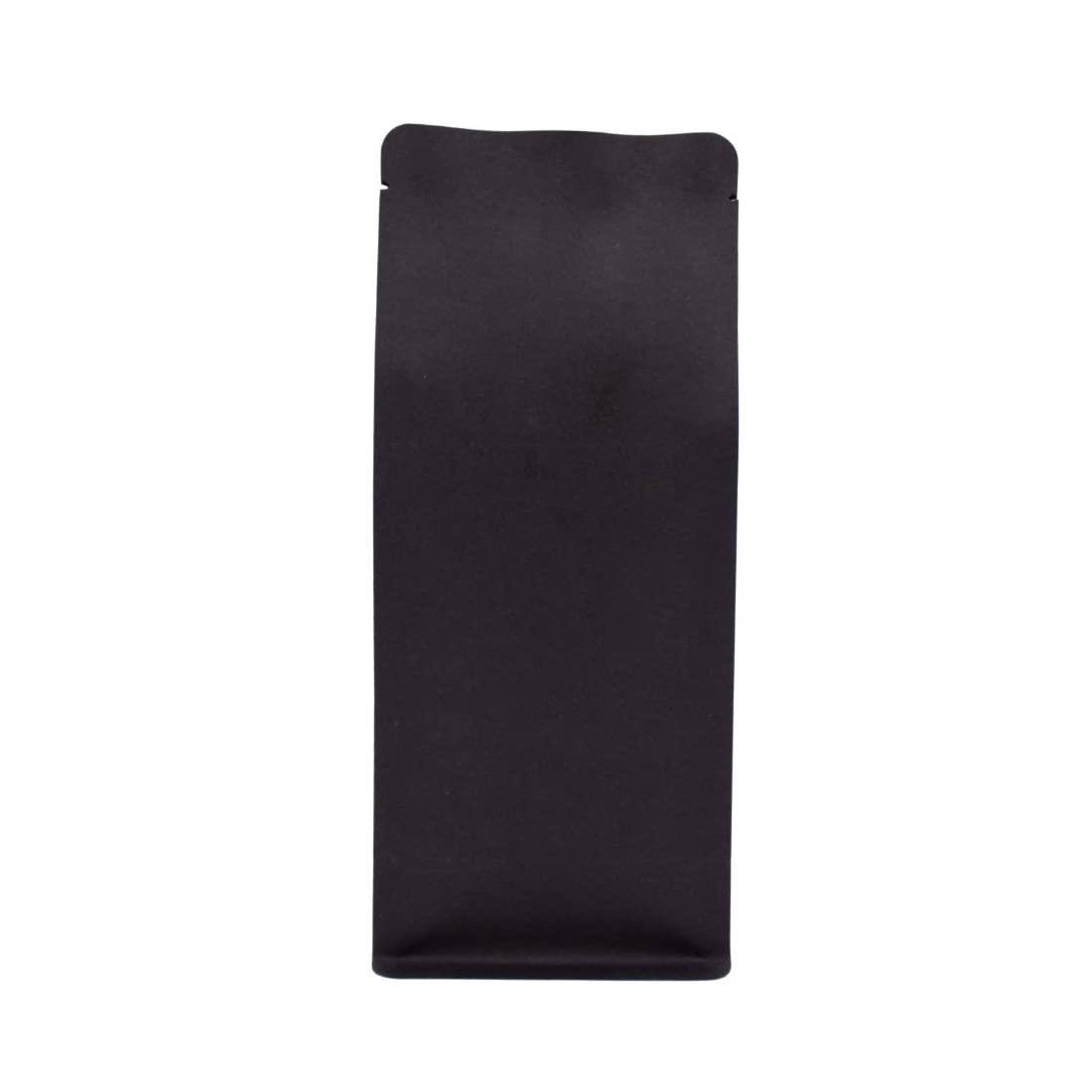 Lacers Bolsas de papel kraft en varios colores, sin aluminio, alta barrera, bolsas de boxeo, almacenamiento de alimentos (500 ml, negro, 500)