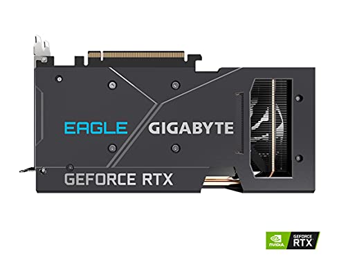 Image of GIGABYTE GeForce RTX 3060 Ti Eagle OC 8G (REV2.0) Graphics Card, 2X WINDFORCE Fans, LHR, 8GB 256-bit GDDR6, GV-N306TEAGLE OC-8GD REV2.0 Video Card