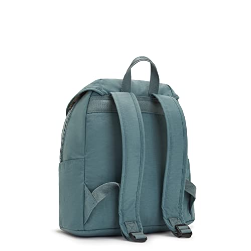 Kipling Women's Fiona Medium, Adjustable Straps, Flap Closure, Top Carry Handle, Backpack, Lightaloet, 13.25''L x 13.25''H x 6''D2