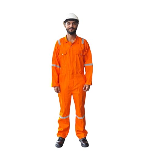 Image of HABIL Industrial Workwear /Coverall /Boiler Suit, 100% Cotton, 200 GSM