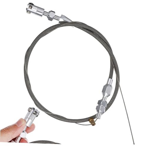 Juego de acelerador automotor universal y cable de aluminio para coche