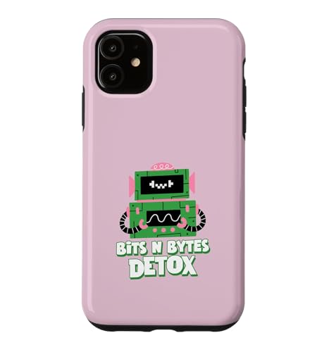 Bits And Bytes Detox (�t�@�j�[�f�W�^�����[���h�X�e�[�g�����g) �X�}�z�P�[�X iPhone 11 �p
