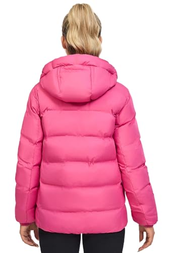 Little Donkey Andy Women's Hooded Puffer Jacket Full-Zip Winter Lightweight Windproof Warm Quilted Coat with Pockets4