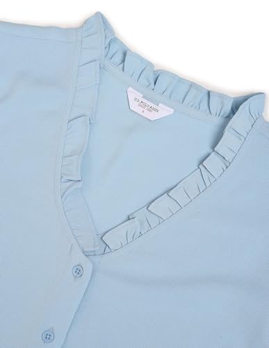 Image of U.S. Polo ASSN. Women's Polyester Regular Fit Blouse
