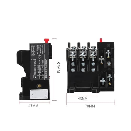 Relais de surcharge thermique JR36-20 évite la surchauffe de moteur