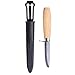 Morakniv Rookie Fixed Blade Safe Knife for Kids with Blunt Tip , Black
