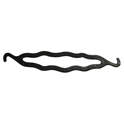 Bontand Black Plastic Bun Maker Tool Cover