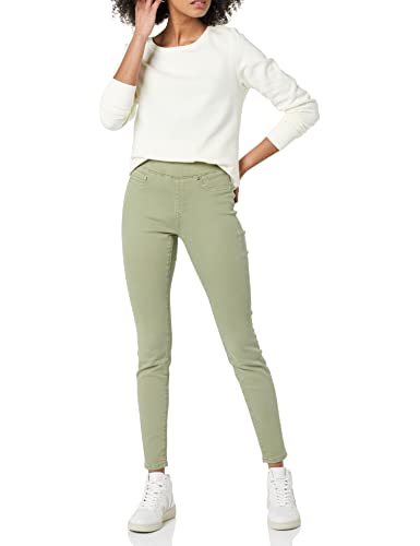 Image of Amazon Essentials Women's Skinny Fit Mid-Rise Stretch Pull-On Jegging with Pockets - Discontinued Colors