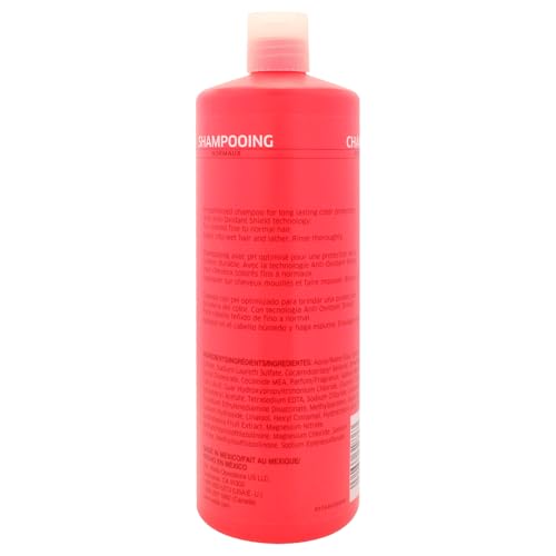 Image of Wella Professionals Invigo Brilliance Shampoo, Fine /Normal | For fine, color-treated hair, retains color, Brilliance-Blend helps maintain vibrancy, Lime caviar leaves hair smooth