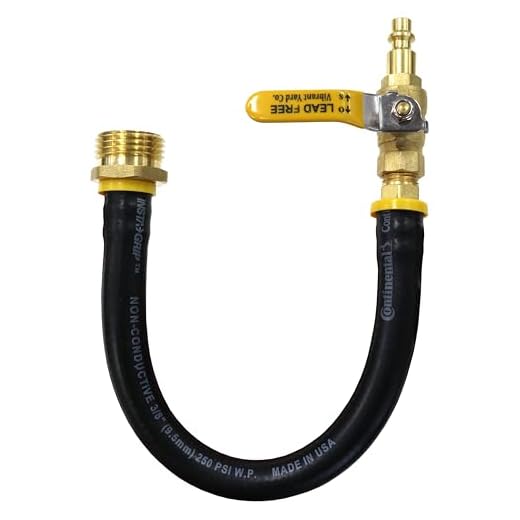 Can ayou fix the hose of a pressure washer Vibrant Yard Winterize RV Blow Out Adapter