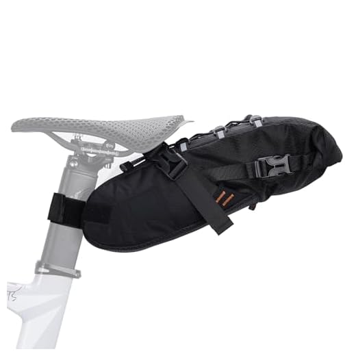 Kapsuen Fahrrad Satteltasche - 5.8 L Wasserdicht Fahrradtasche, Fahrradsitz Tasche, Fahrradsatteltaschen für Rennrad Mountainbike e-Bike