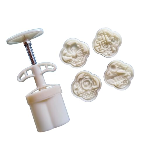 Festival Mooncakes Making Mould 75g Flower Pattern Molds for Cooking Creation