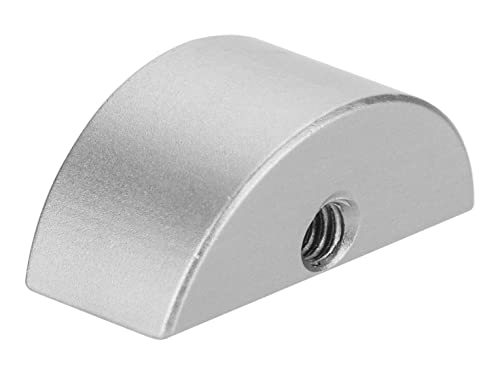 NDZ Performance Aluminum Grip Frame Plug for Smith & Wesson Shield Plus 9mm, Made in USA – Silver